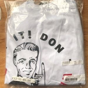 Ruffled sleeve tee-shirt